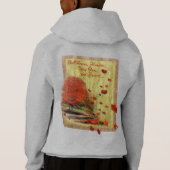 Vallende bladeren herfstlandschap (Achterkant)