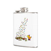 vallende bladeren heupfles (Links)