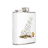 vallende bladeren heupfles (Rechts)