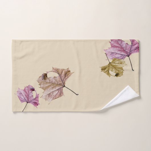 "vallende bladeren" najaar TOWEL SET Bad Handdoek (Handdoek)