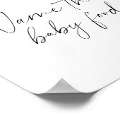 Vallende bladeren - noem dat baby voedsel poster (Hoek)