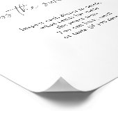 Vallende bladeren - raad de zoete puinhoop poster (Hoek)