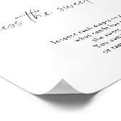 Vallende bladeren - raad de zoete puinhoop poster (Hoek)