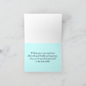 Vallende bladeren Shana Tova Kaart (Binnen)