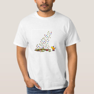 vallende bladeren t-shirt