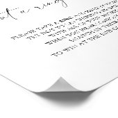 Vallende bladeren - zet een ring op het spel poster (Hoek)