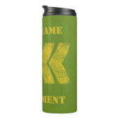 Vallende Chevrons Thermosbeker (Geroteerd rechts)