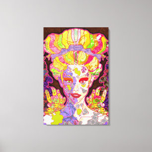 Vallende Engel Canvas Afdruk