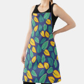 Vallende Groene en Gele bladeren Patroon Schort (Insitu)