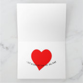 Vallende harten Ik hou van jou Kaart (Binnen)