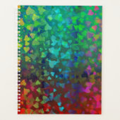 Vallende harten rood en groen planner (Voorkant)