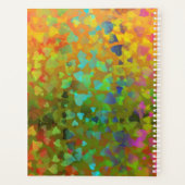 Vallende Hartjes Oranje Planner (Achterkant)