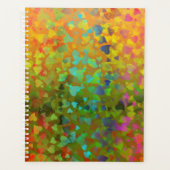 Vallende Hartjes Oranje Planner (Voorkant)