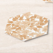 Vallende herfst papier Onderzetter (Schuin)