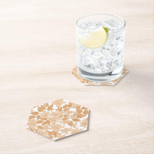 Vallende herfst papier Onderzetter (Insitu)