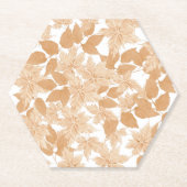 Vallende herfst papier Onderzetter (Voorkant)