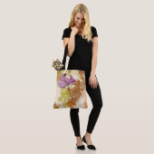 "vallende herfstbladeren" all-over print TOTE Bag (Op model)