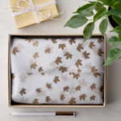 Vallende herfstbladeren tissuepapier (Geschenk)