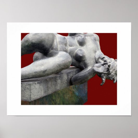 Vallende Medusa ~ Afdrukken / Poster (Voorkant)