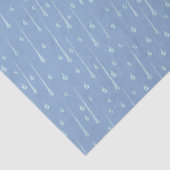 Vallende regendruppels Schattigee regenachtige dag Tissuepapier (Detail)