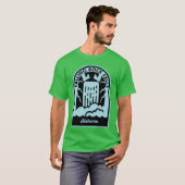 Vallende Rots Waterval Alabama Oversized T-shirt (Voorkant volledig)