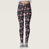 Vallende Sakura bloesems Leggings (Voorkant)