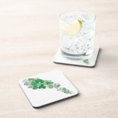 vallende Shamrocks Onderzetter (Rechterzijde)