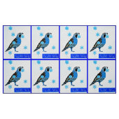 Vallende sneeuwstof stof (Fat Quarter)