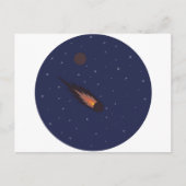 vallende ster briefkaart (Voorkant)