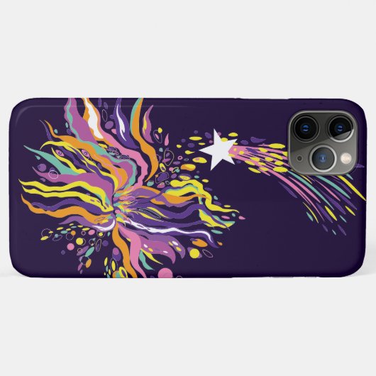 Vallende ster. Case-Mate iPhone case (Achterkant (horizontaal))