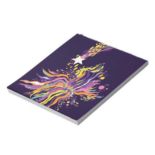 Vallende ster. Notitieblok (Linkerzijde)