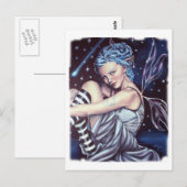 vallende sterren briefkaart (Voorkant / Achterkant)