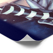 vallende sterren maken kunstwerk poster (Hoek)