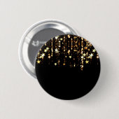 vallende sterren ronde button 5,7 cm (Voorkant /achterkant)