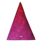 Vallende Valentijn Glitter Gradiënt Feesthoedjes (Rechts)