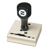 vallende vectorwitte achtergrond rubberstempel (Stempel)