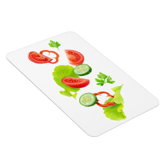 Vallende verse groenten magneet (Rechterzijde)