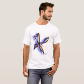 vallende vogel t-shirt (Voorkant volledig)
