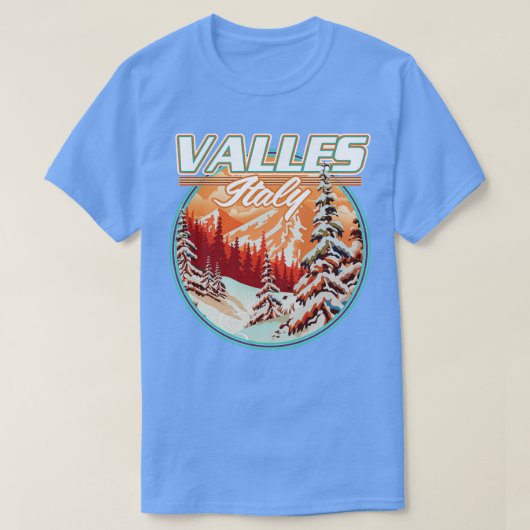 Valles Italië Logo T-shirt (Design voorkant)
