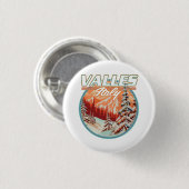 Valles Italië Reis logo Ronde Button 3,2 Cm (Voorkant /achterkant)