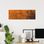 Valles Marineris Canyon System op Mars Panorama Poster (Thuiskantoor)