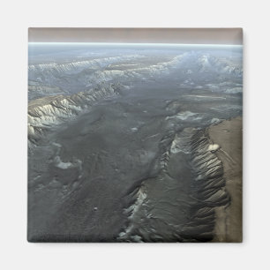 Valles Marineris, de Grand Canyon van Mars Magneet