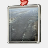 Valles Marineris, de Grand Canyon van Mars Metalen Ornament (Links)
