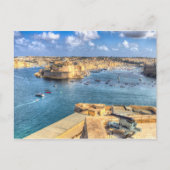 Valletta Harbour Malta Briefkaart (Voorkant)