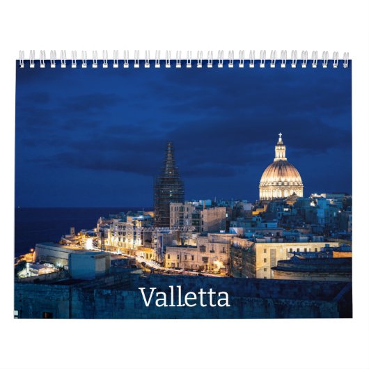 Valletta-landschapskalender Kalender (Hoes)