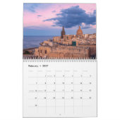Valletta-landschapskalender Kalender (Feb 2027)