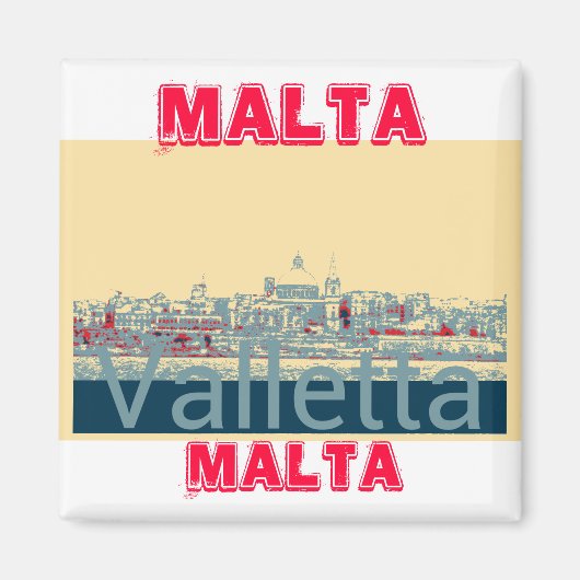 Valletta Magneet (Voorkant)