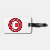 Valletta Malta Bagagelabel (Achterkant horizontaal)