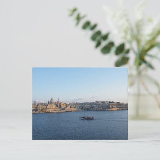 Valletta - Malta Briefkaart (Staand voorkant)