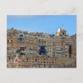 Valletta, Malta Cityscape Architecture Briefkaart (Voorkant)